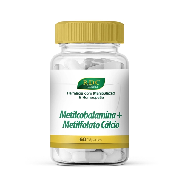 Metilcobalamina + Metilfolato Cálcio 60 Cápsulas