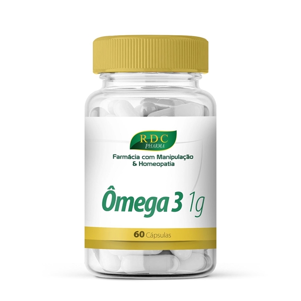 Ômega 3 1g 60 Cápsulas