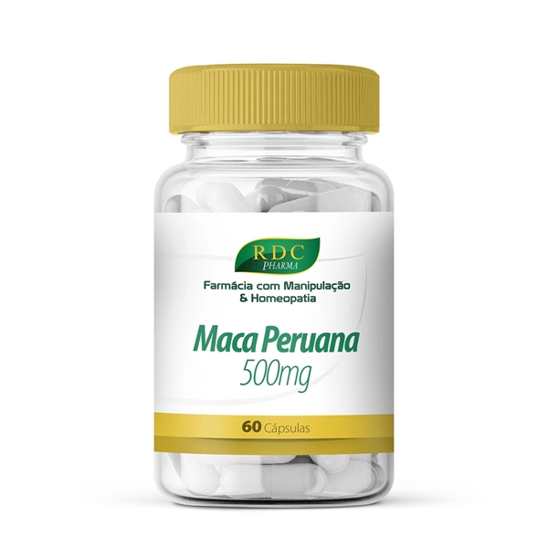 Maca Peruana 500mg 60 Cápsulas