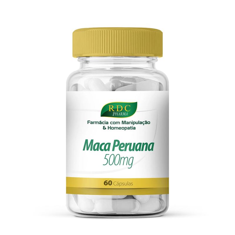 Maca Peruana 500mg 60 Cápsulas