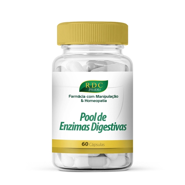 Pool de Enzimas Digestivas 60 Cápsulas