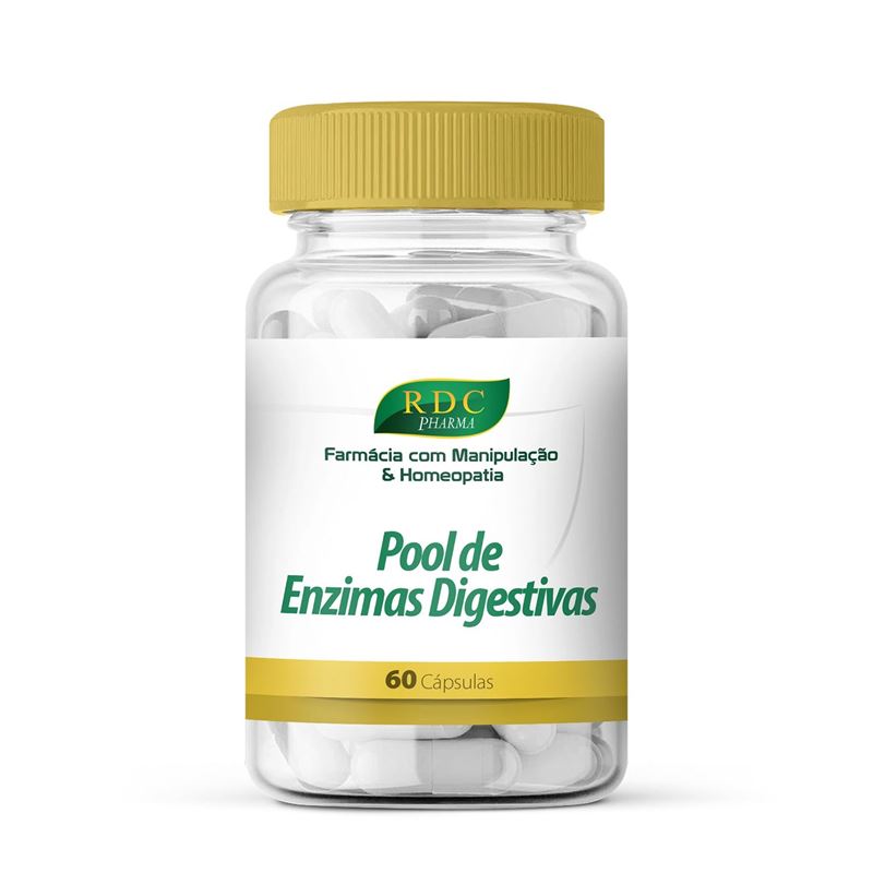 Pool de Enzimas Digestivas 60 Cápsulas