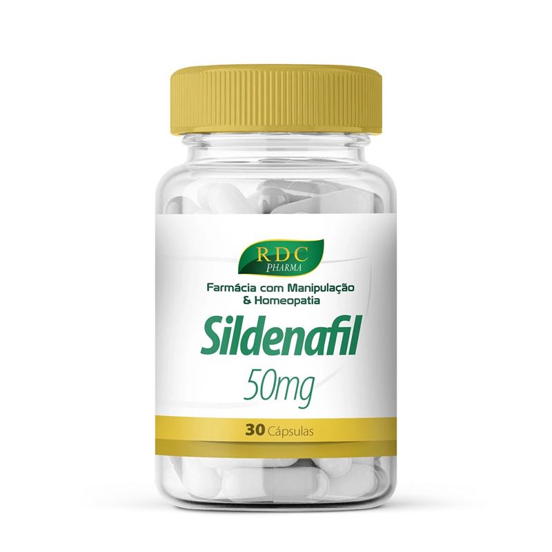 Sildenafil 50mg 30 Cápsulas